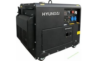 Дизельный генератор Hyundai DHY6000SE-3